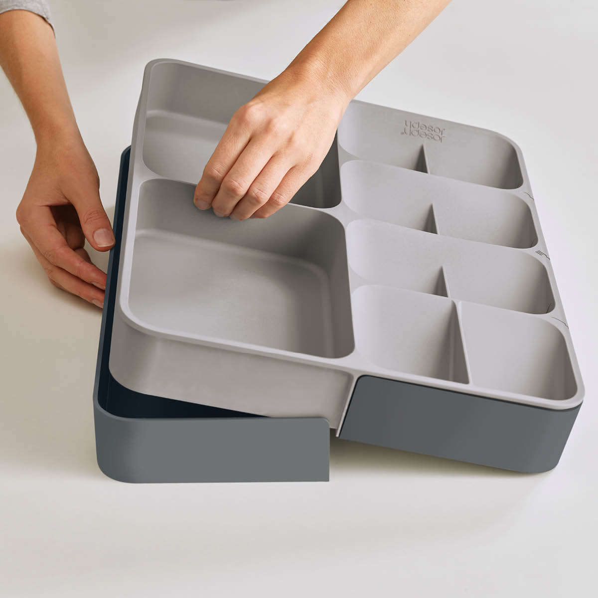 Bestickförvaring 40x32 cm Grå