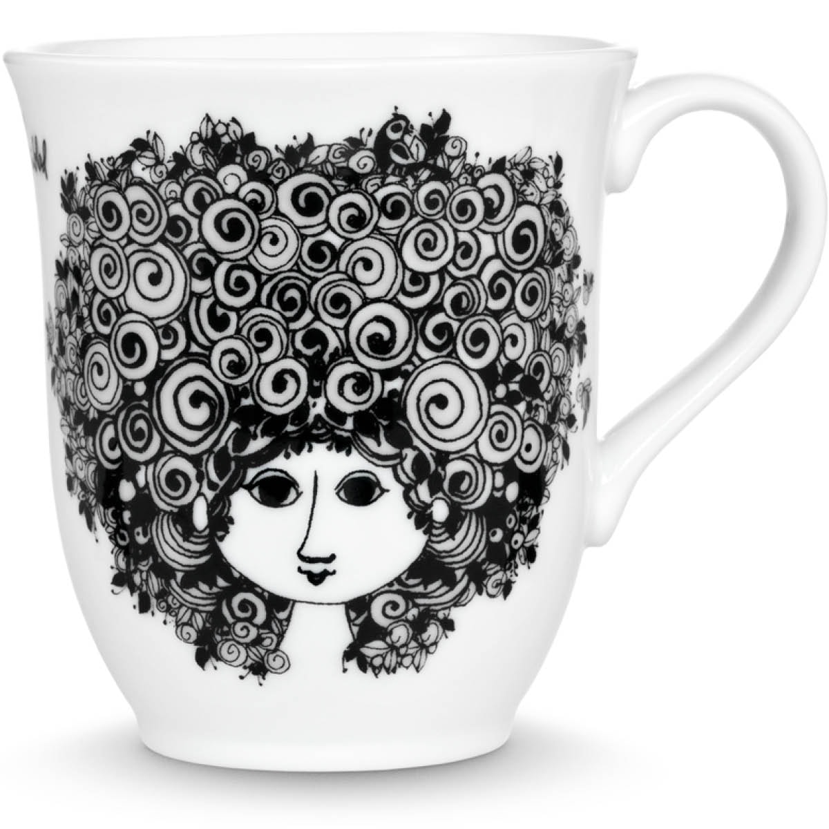 Rosalinde Mugg 35 cl Svart