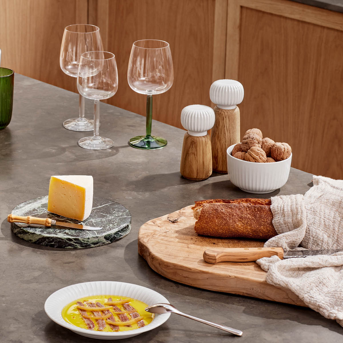 Hammersh?i Kvarn 18,5 cm Vit