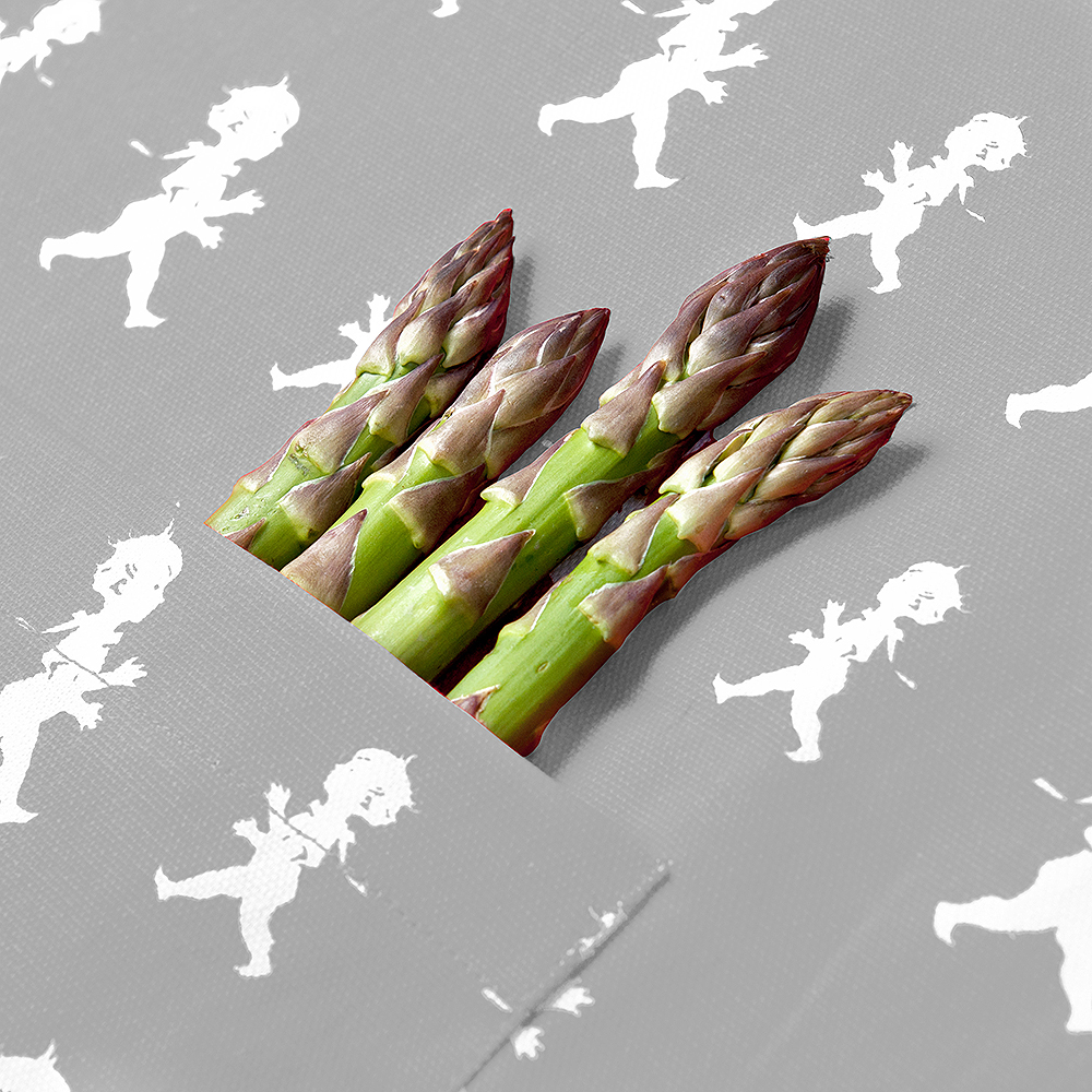 Förkläde vuxen Grå