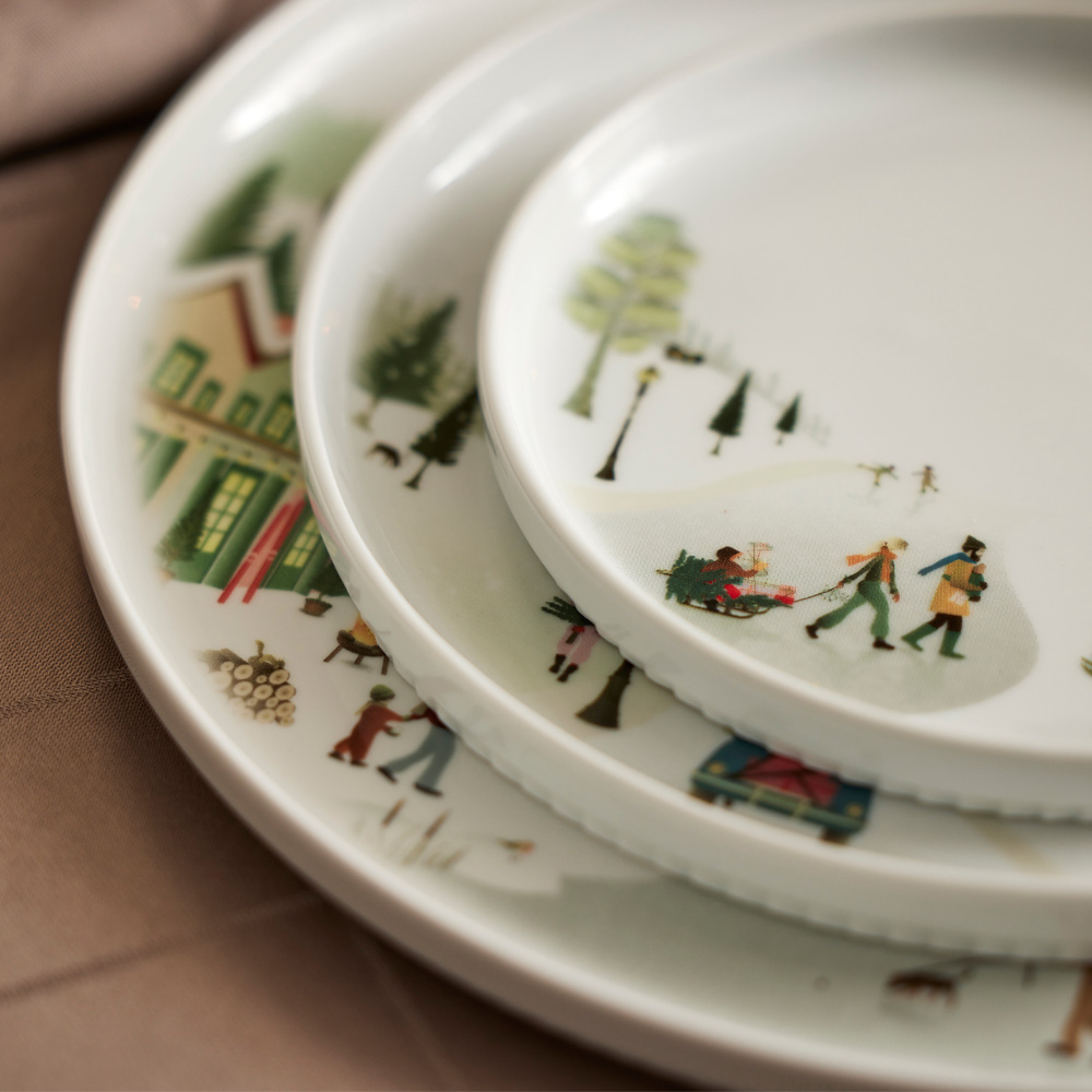 Vinter Tallrik 15,5 cm Vit