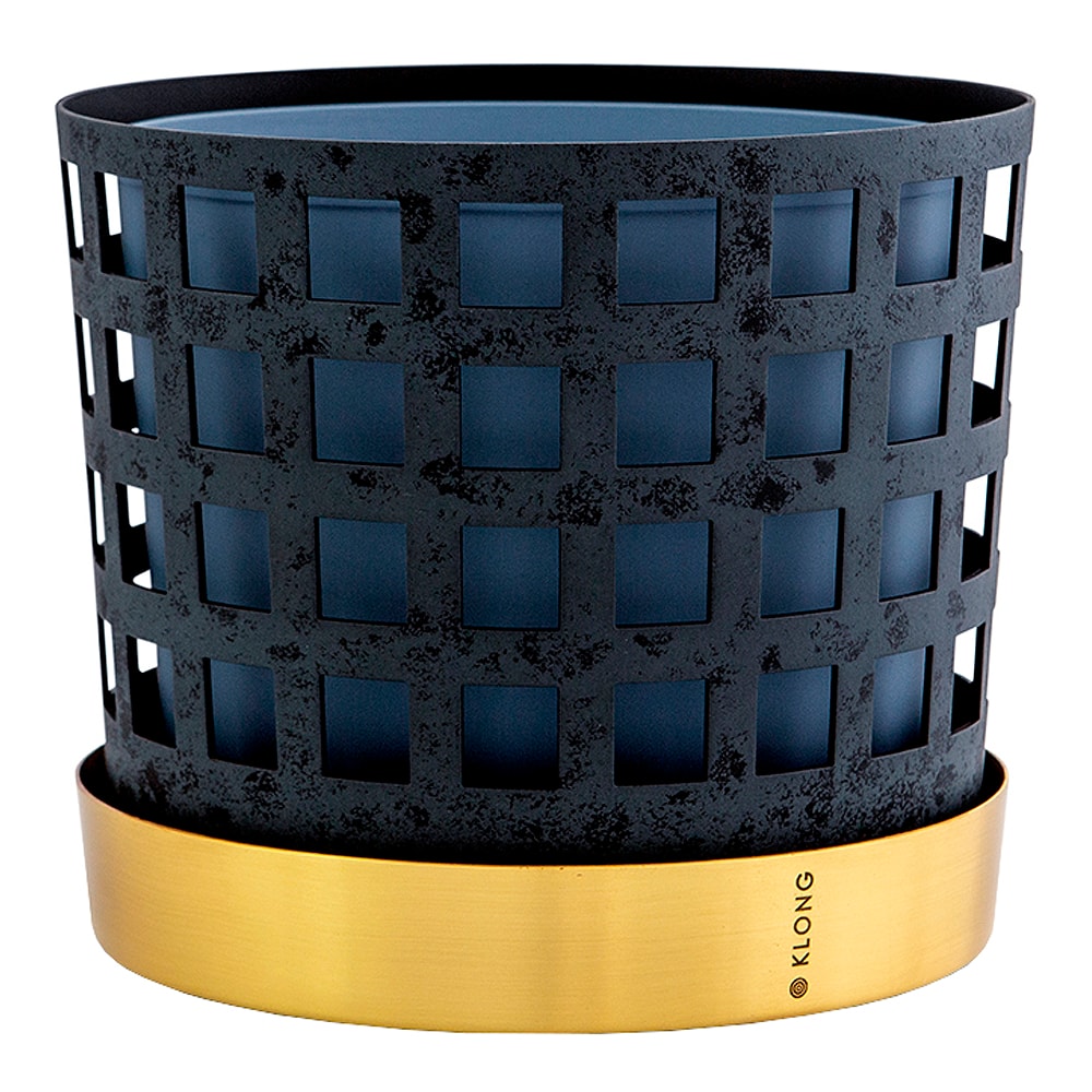 Trio Kruka Square 18 cm Blå