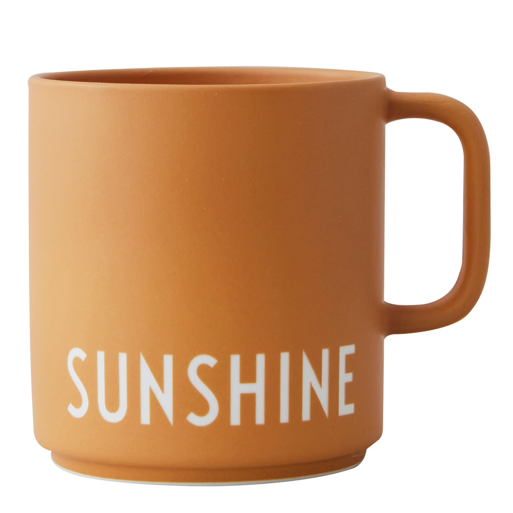 Favourite Cup med öra  Sunshine Mustard