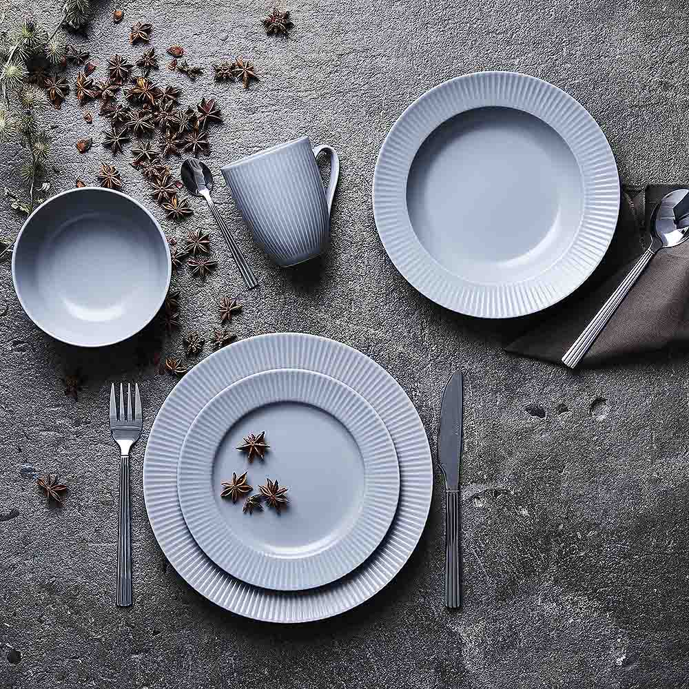 Groovy Tallrik 21 cm Grå