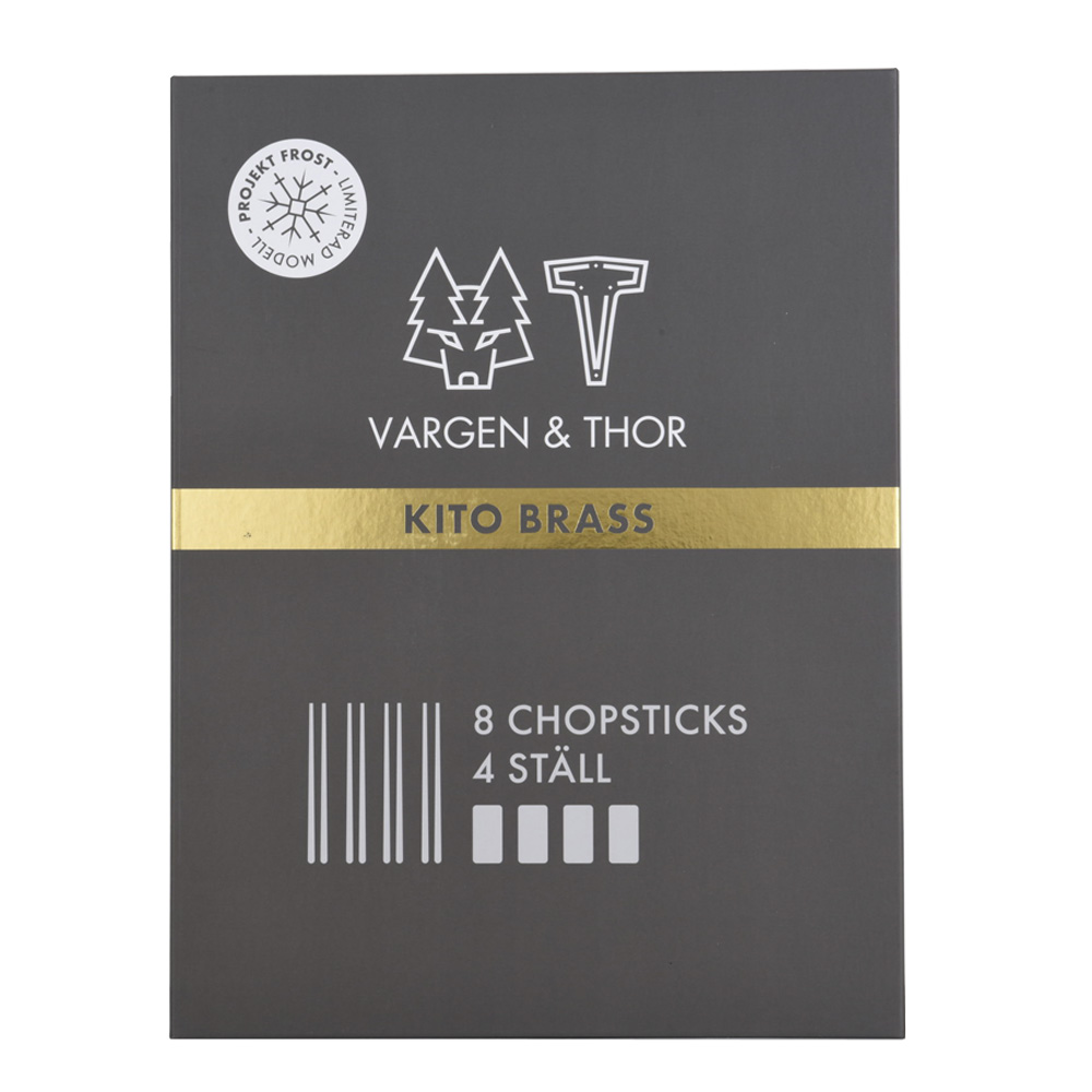 Frost Kito Chopsticks 4-pack Mässing
