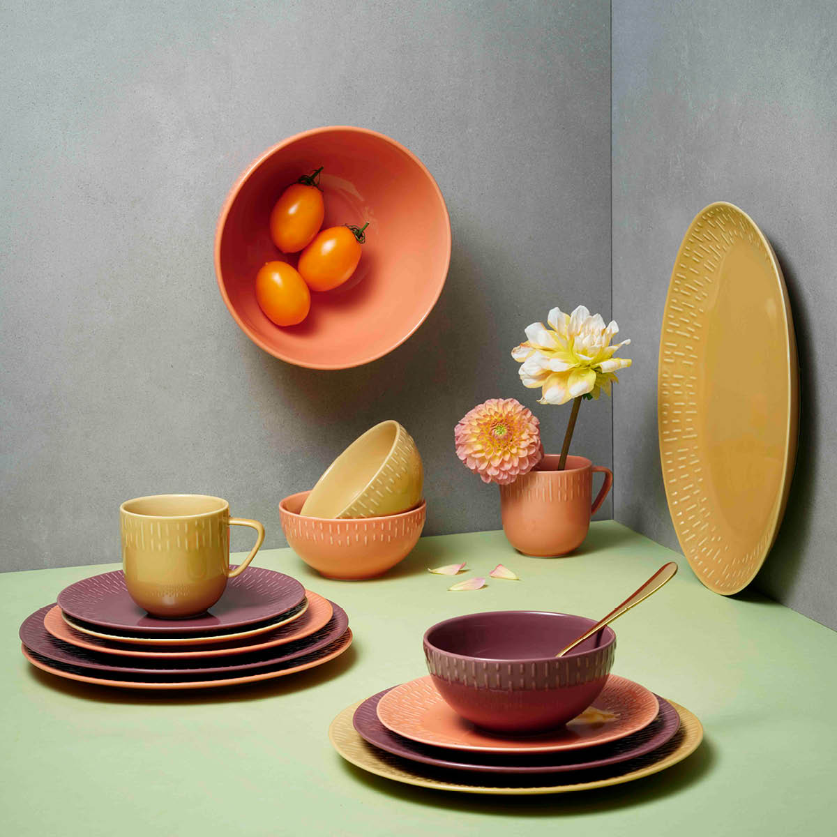 Confetti Skål 14 cm Bordeaux