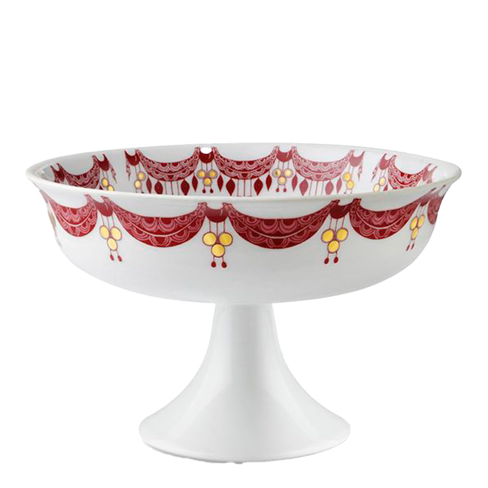 Guirlande Konfektfat 16 cm Röd