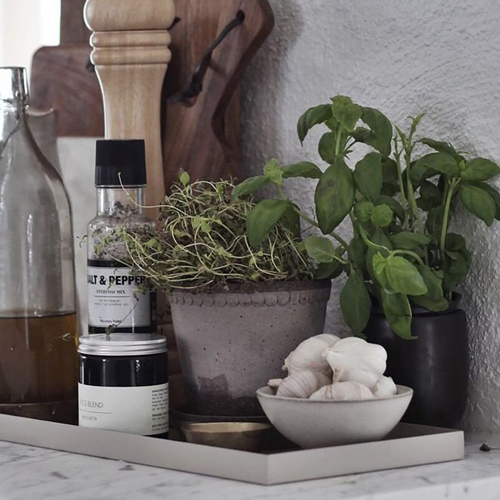 Tray Fat 32x10 cm Sand