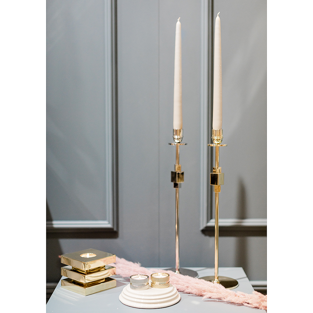 Herrgårdsljus 30 cm 6-pack Beige