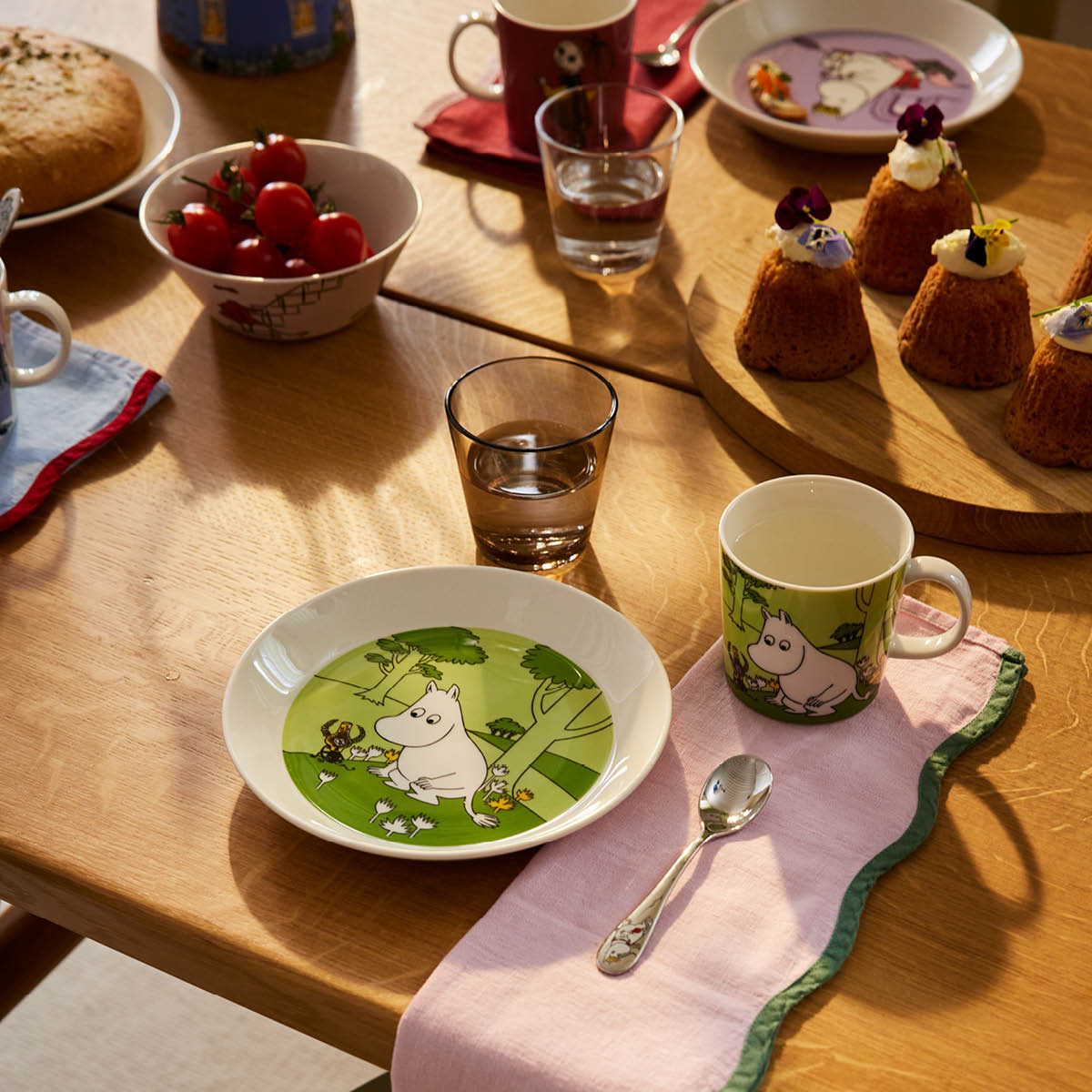 Mumin Tallrik Mumintrollet