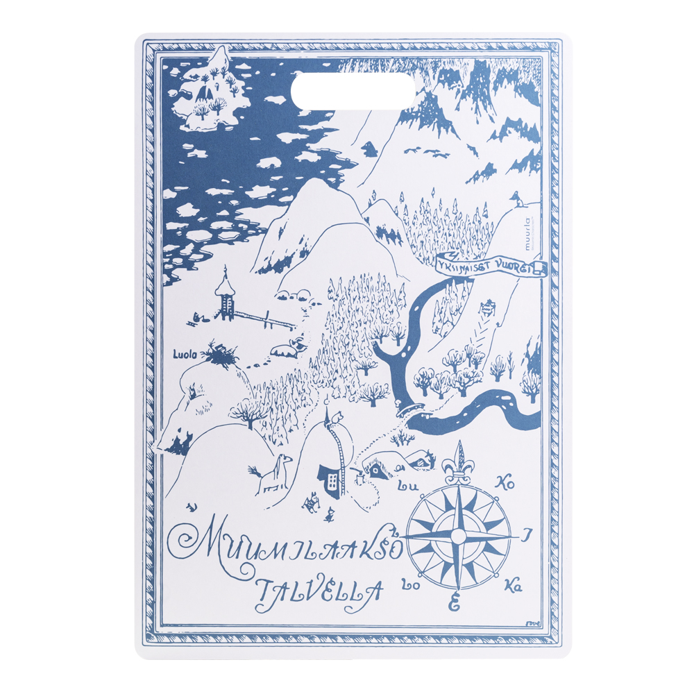 Mumin Serveringsbräda The Map 30x43 cm