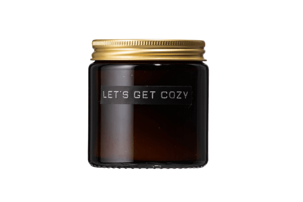 Cedarwood Doftljus Let`s get cozy 6 cm Brun