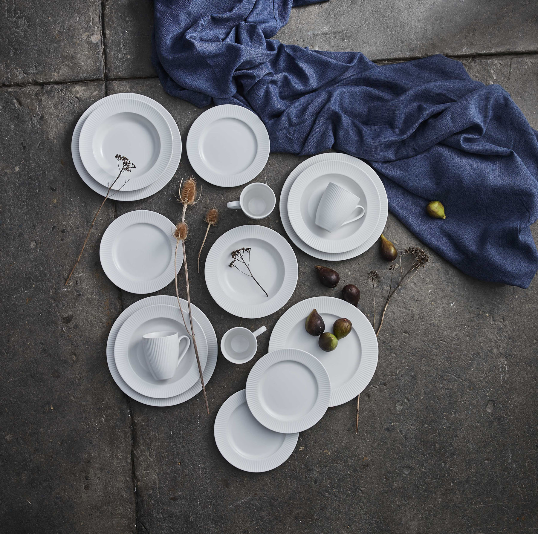 Groovy Sopptallrik 23 cm Vit