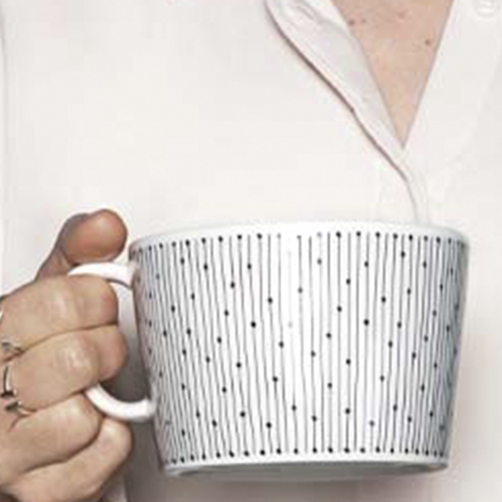 Mainio Sarastus Kopp 40 cl Vit/Svart