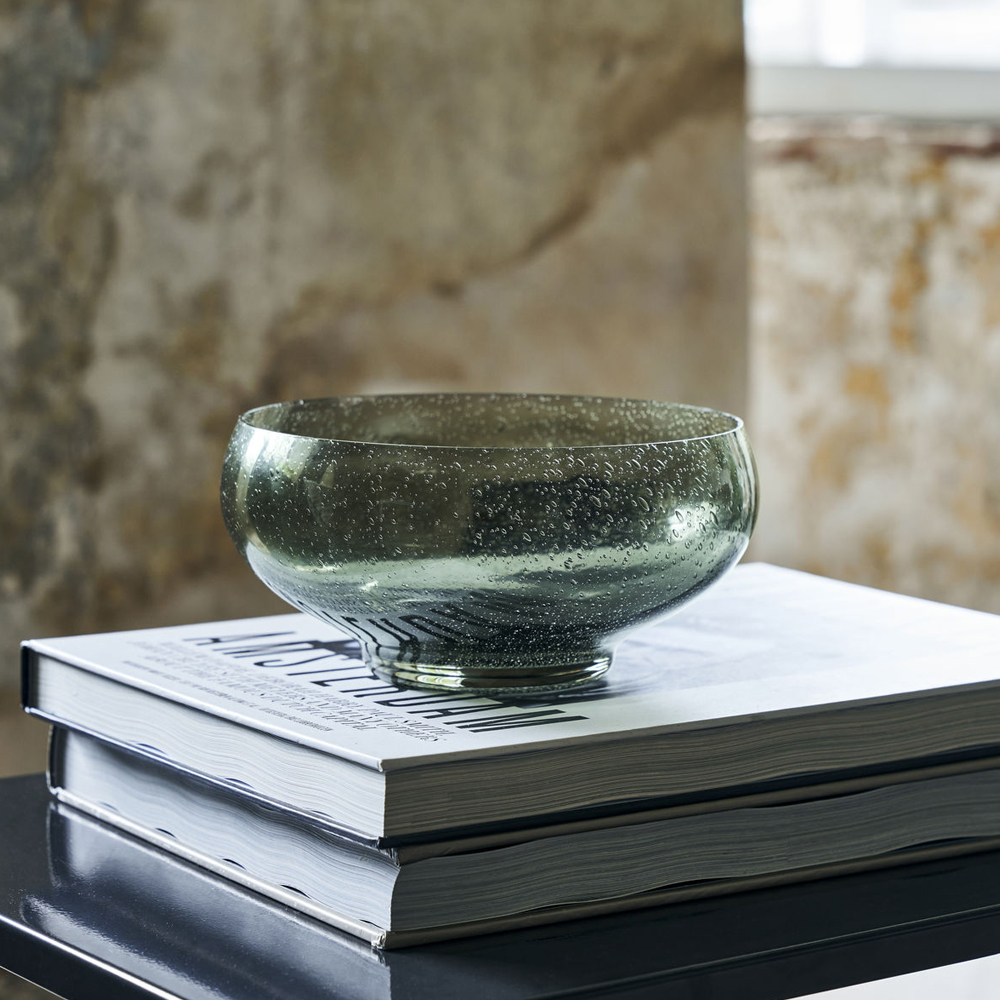 Rain Skål 18 cm Grön