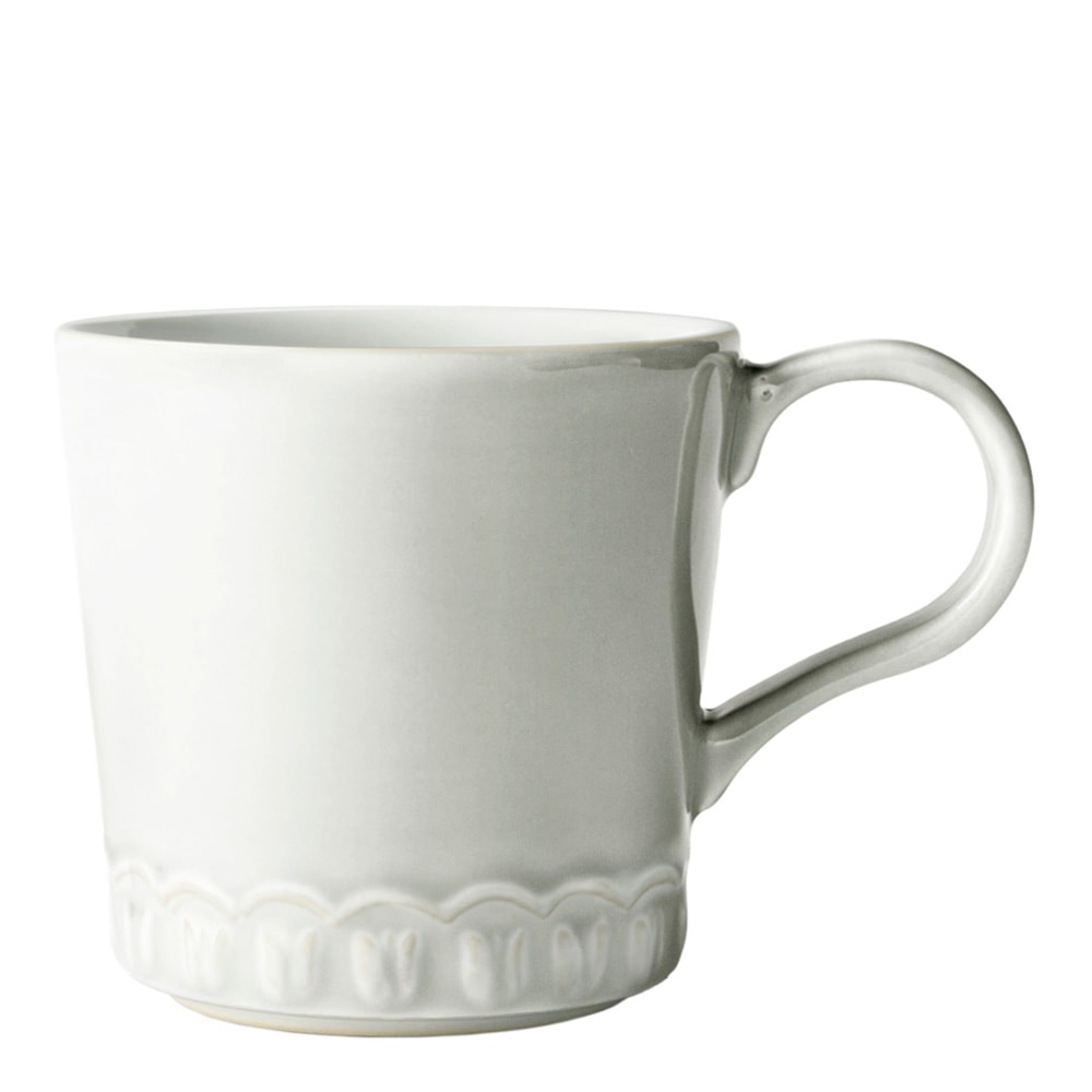 Tulipa Kopp med handtag 40 cl  Vit