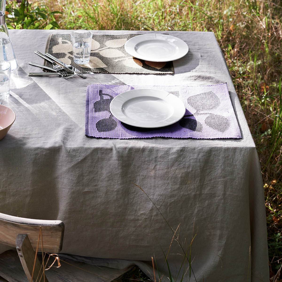 Outdoor Natura Bordstablett 43x30 cm Grön/Sand