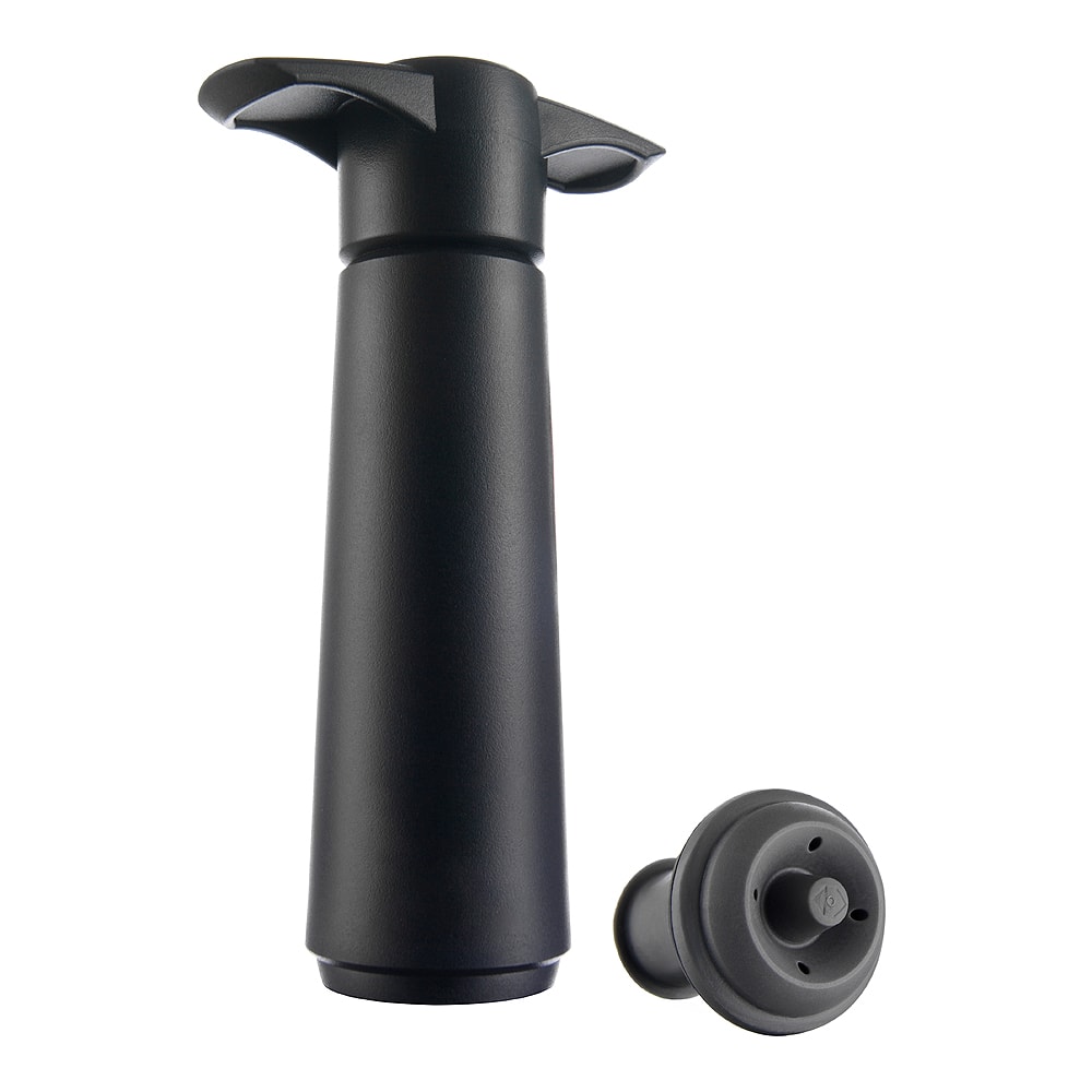 Wine Saver J-hook Svart