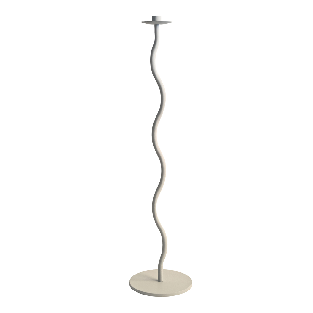 Curved Ljusstake 85 cm Sand