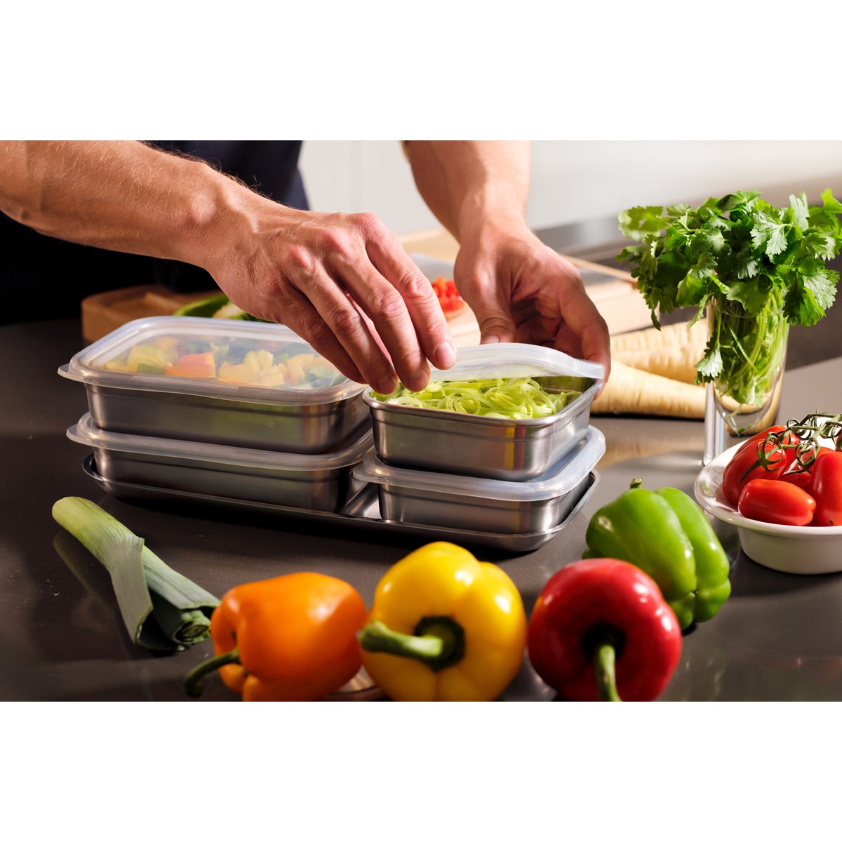 Mise en place skålar 5 delar