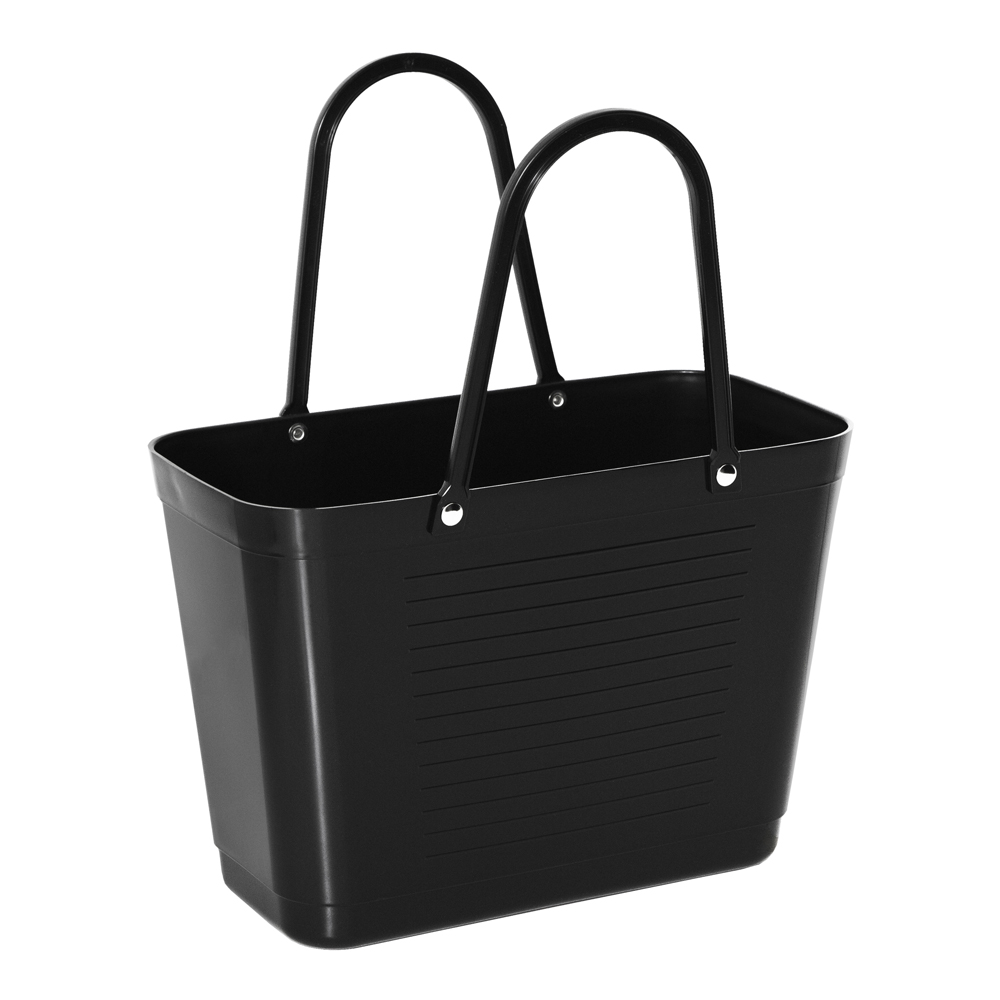 Väska Plast Liten Svart