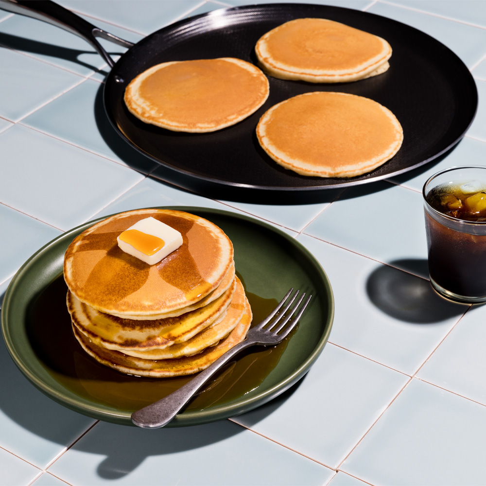 Hybrid Pannkakspanna 30 cm Silver/Svart