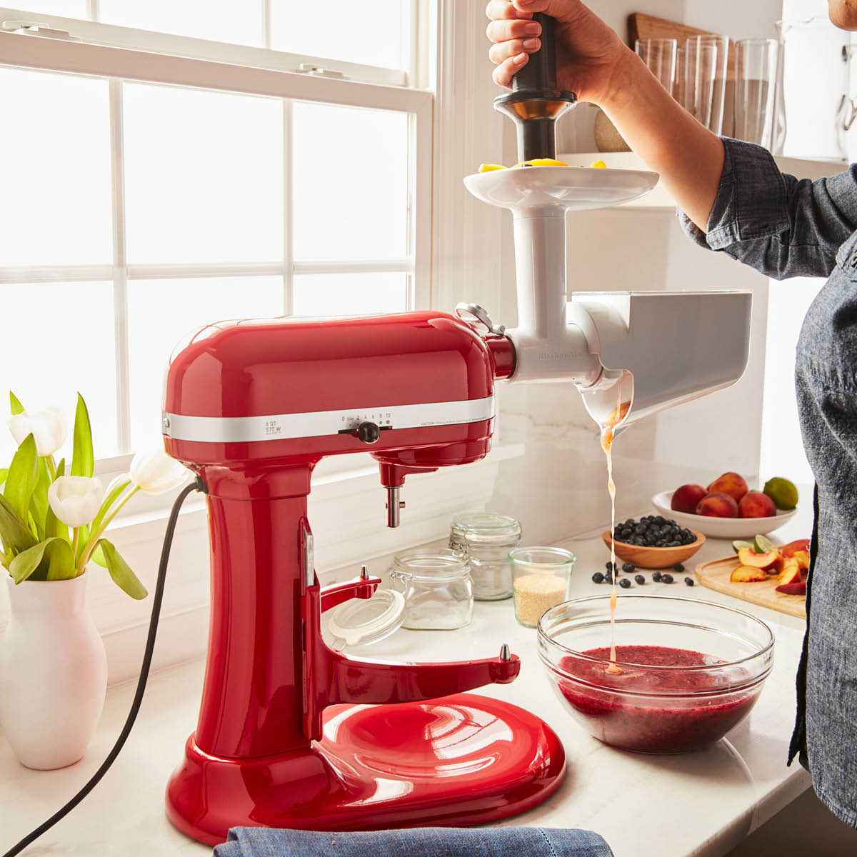 KitchenAid Tillbeh&ouml;r till k&ouml;ksmaskin (5KSMFGA + 5KSMFVSP)