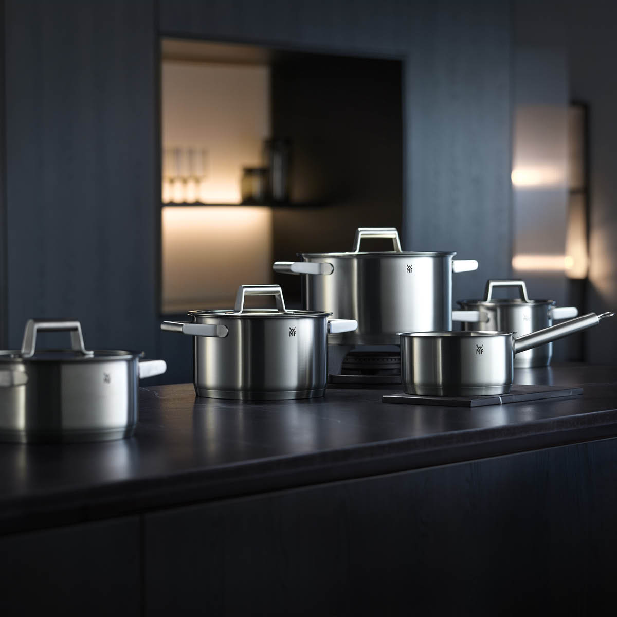 Comfort Line Kastrull med lock 1,9 L Rostfri