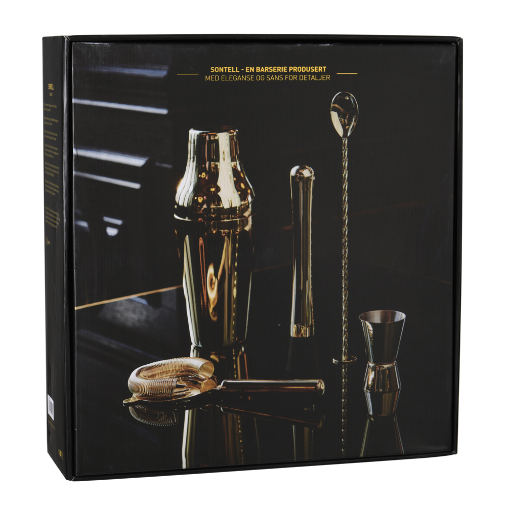 Sontell Barset 5 delar Guld