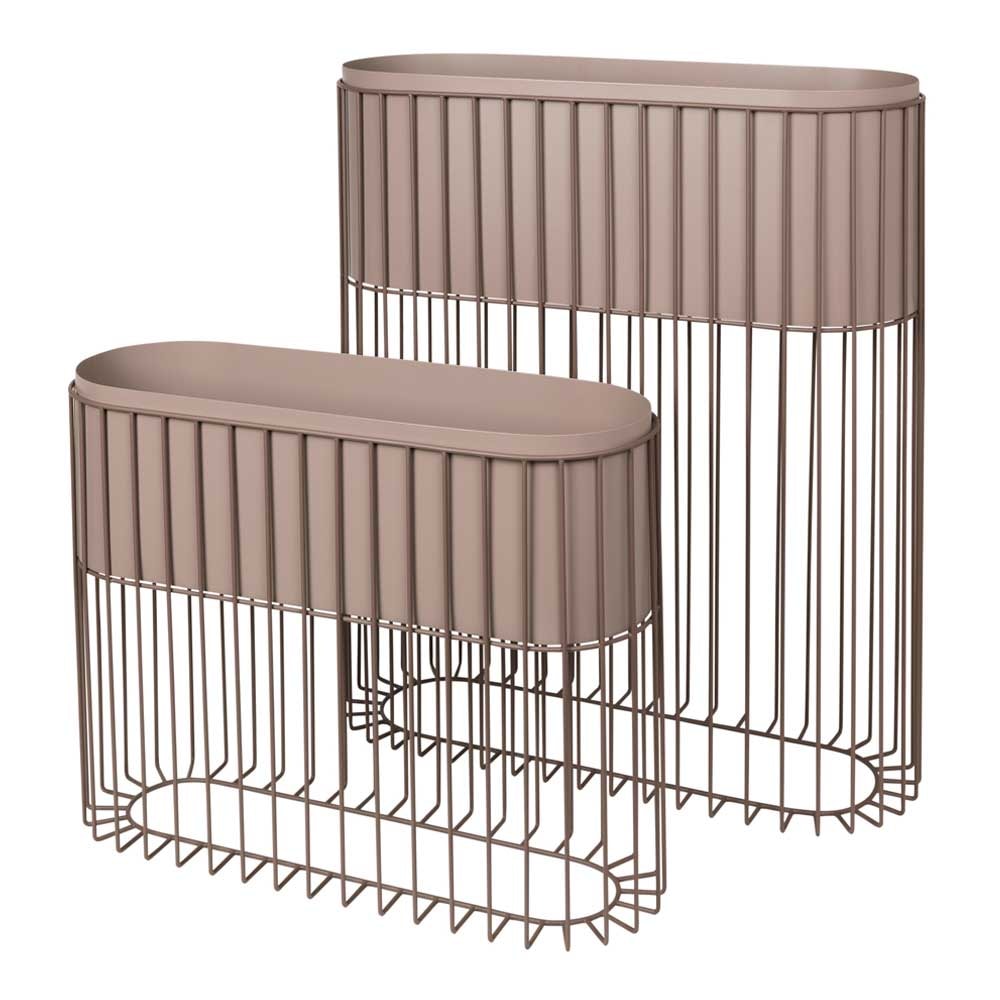 Fenja Blomlåda 2 stycken Brun