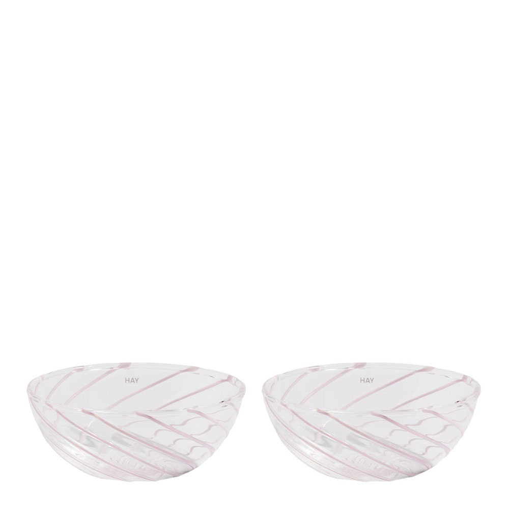 Spin Sk&aring;l 2-pack  Rosa/Vit