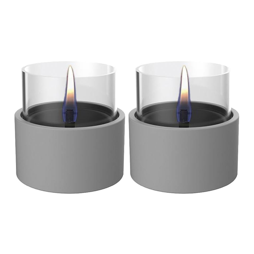 Breeze Lykta 2-pack Grå