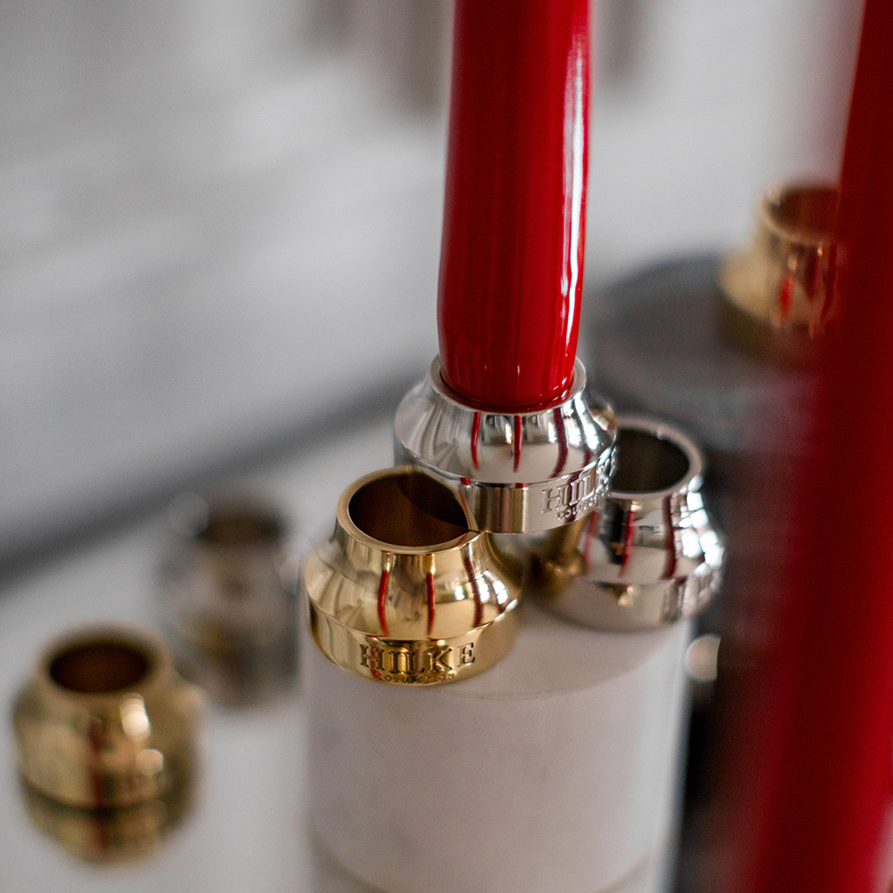 Piccolo No.2 Ljusstake Förnicklad Mässing