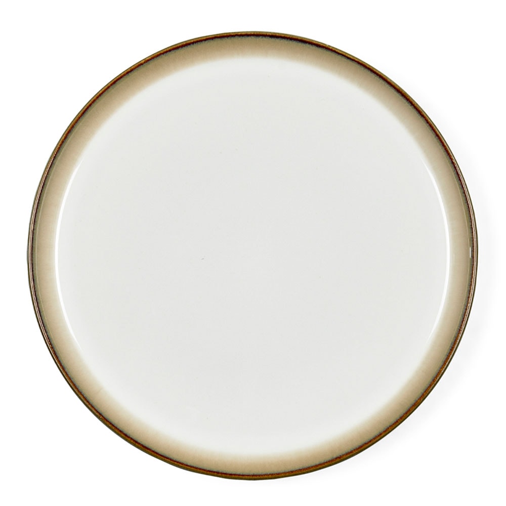 Tallrik Gastro 21 cm Grå/Gräddvit