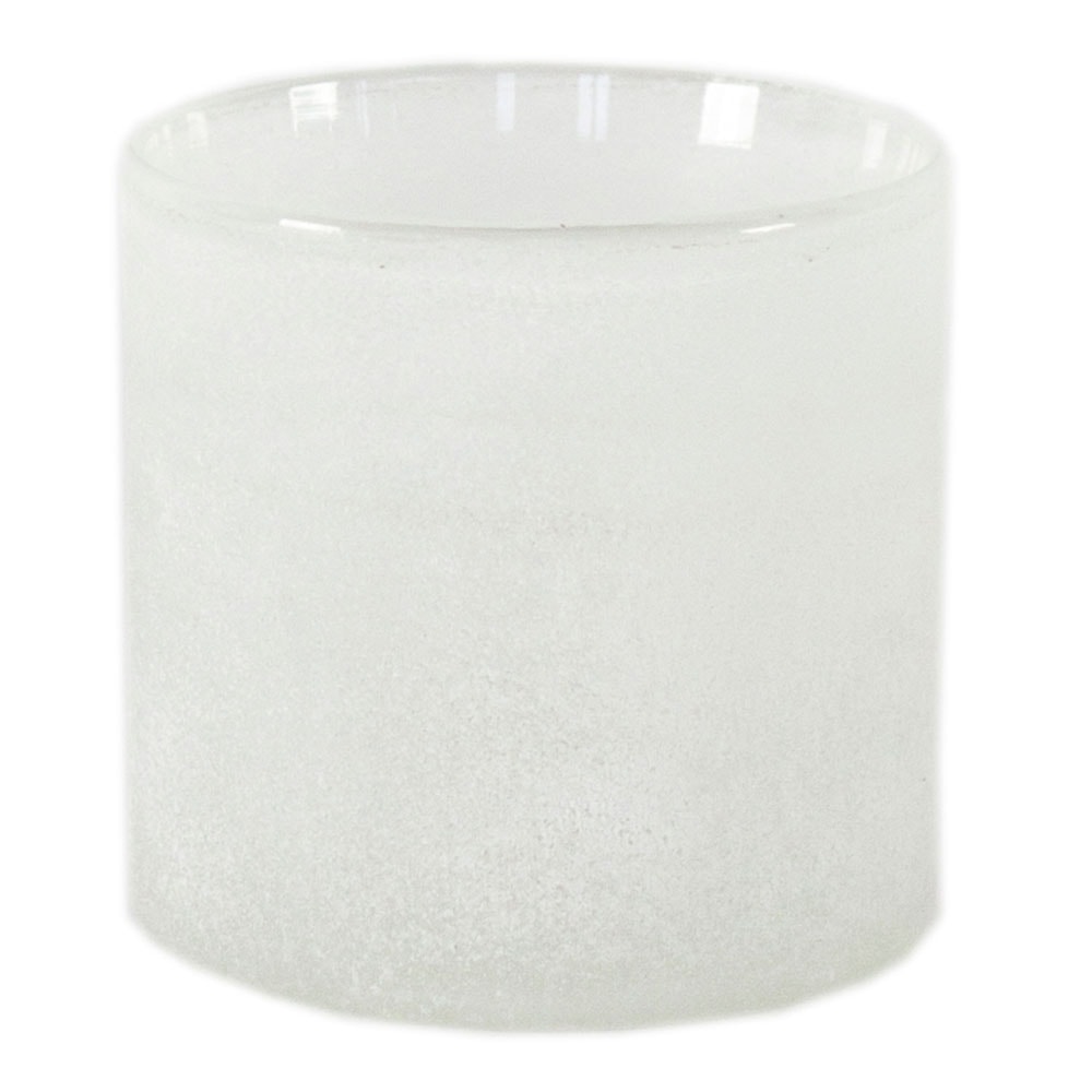 Frost Ljuslykta 9x9 cm Vit