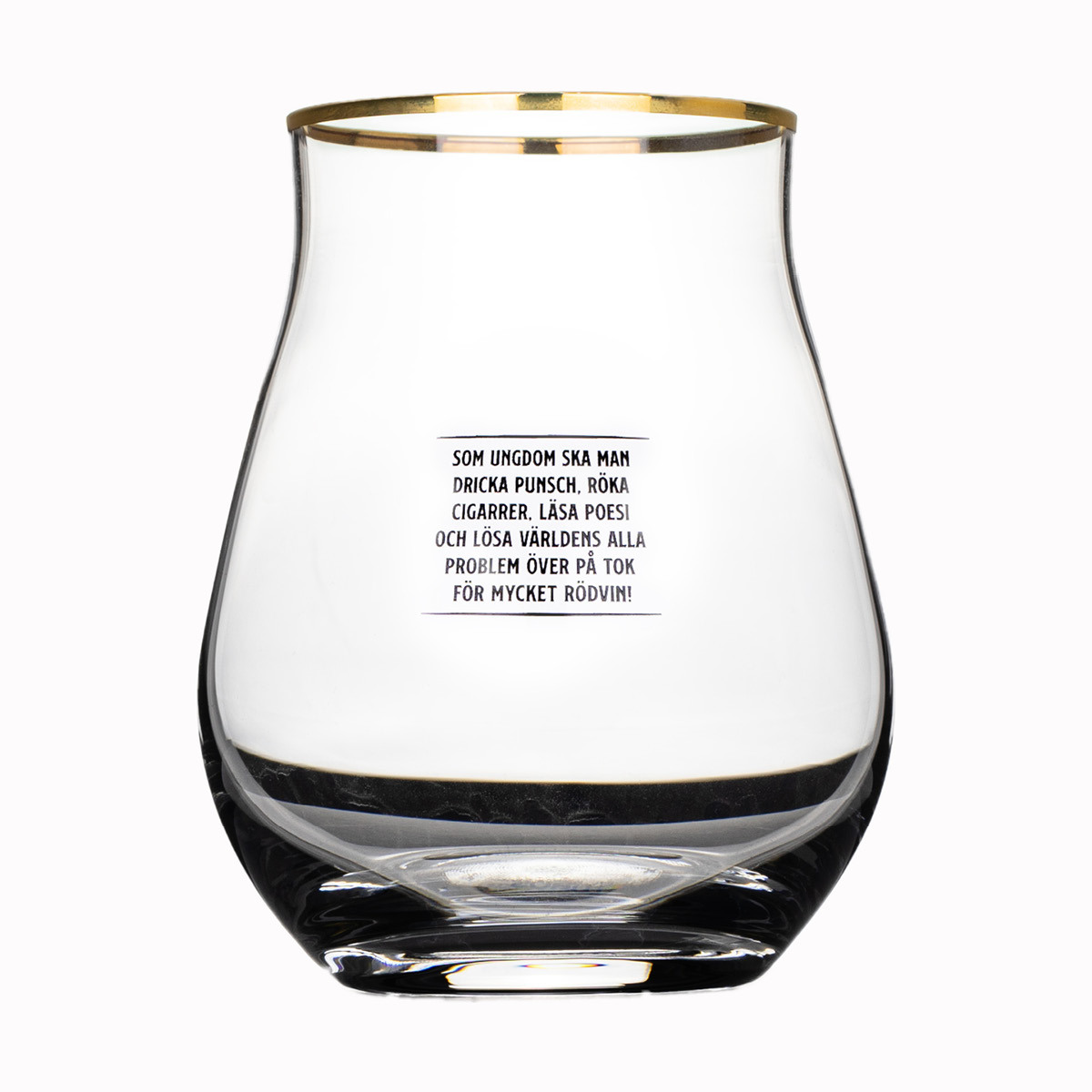 Whiskyglas / Tastingglas 42 cl Som ungdom ska