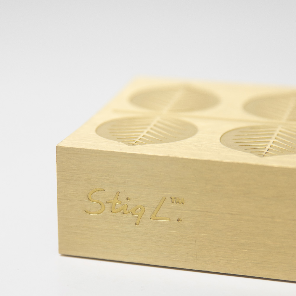 Tändsticksfodral Berså 6,8x12x2,6 cm Mässing