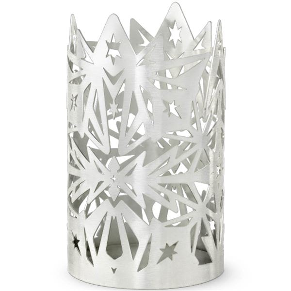 Ljuslykta 9,5 cm Försilvrad