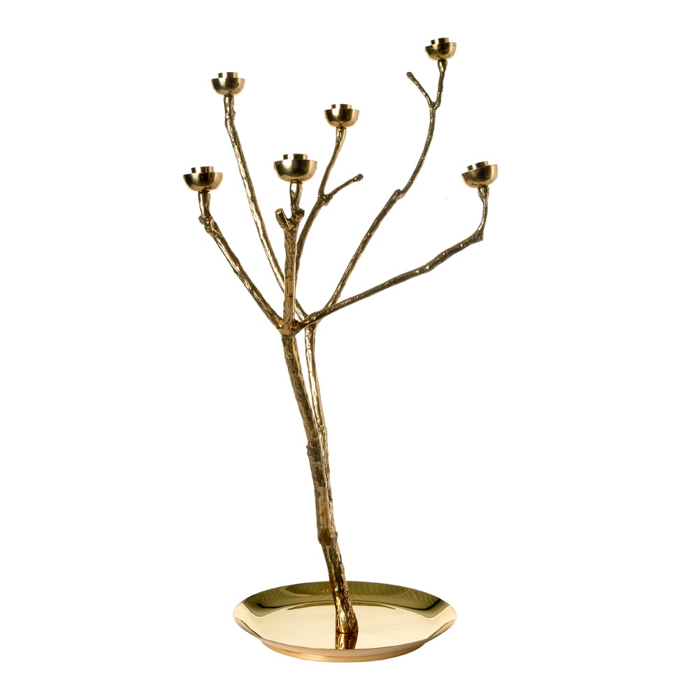 Twiggy Kandelaber 65 cm Guld