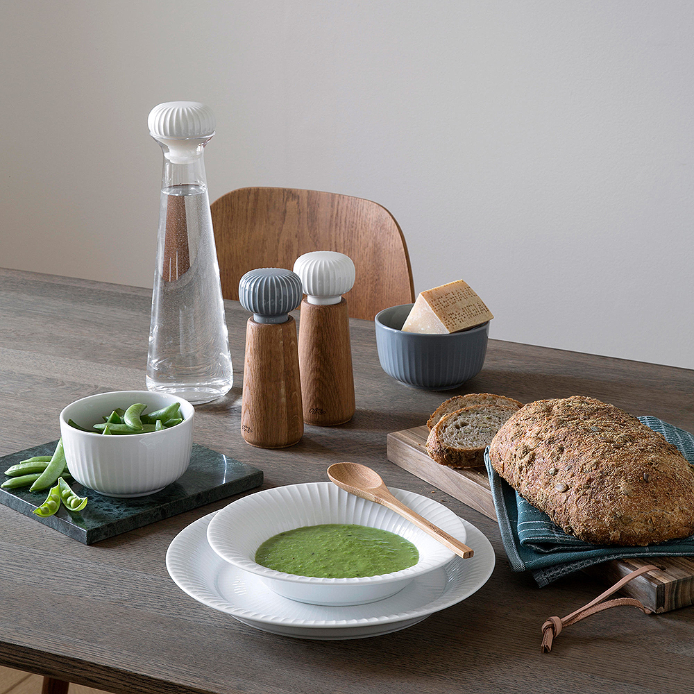 Hammersh?i Tallrik djup 21 cm Vit