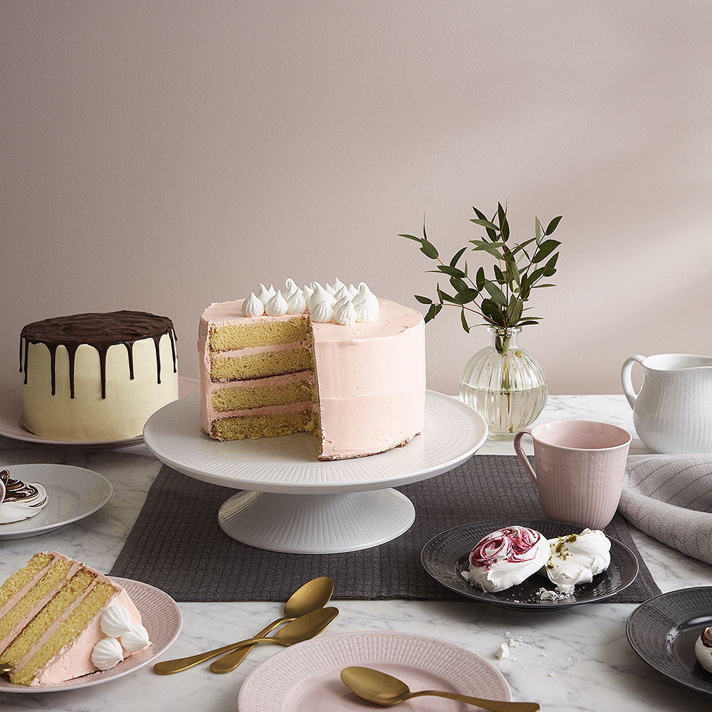 Swedish Grace Tårtfat 31 cm Snö