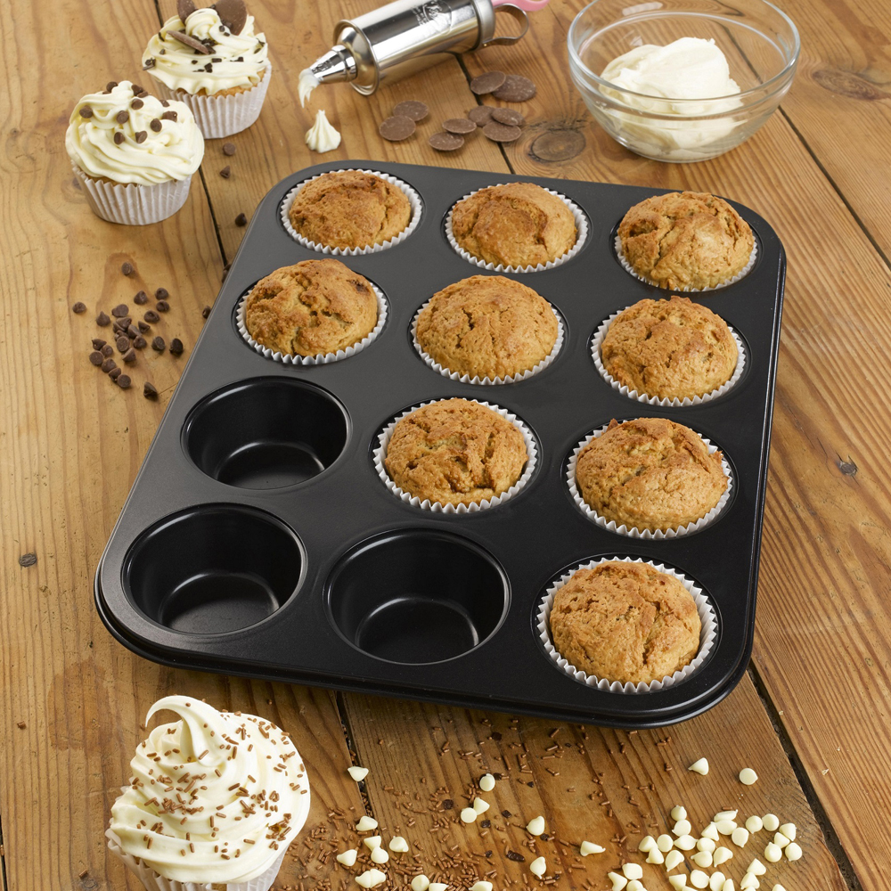 Muffinsform för 12 Muffins 35x26,5 cm
