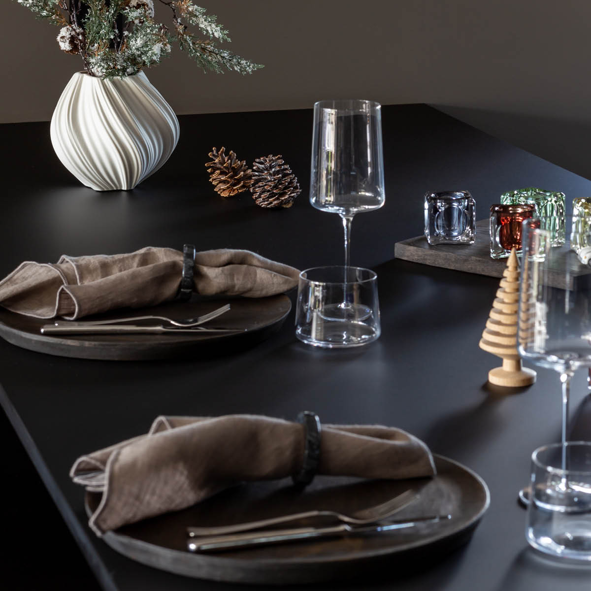 Trevare Tallrik 22 cm Svart