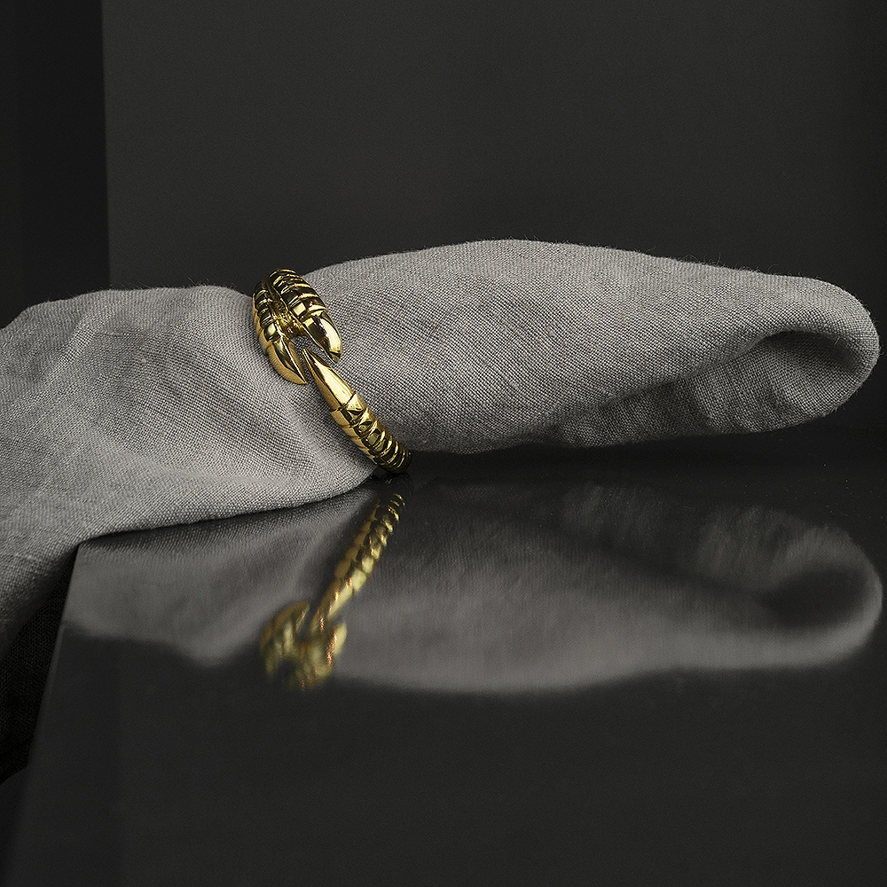 Claw Servettring Mässing