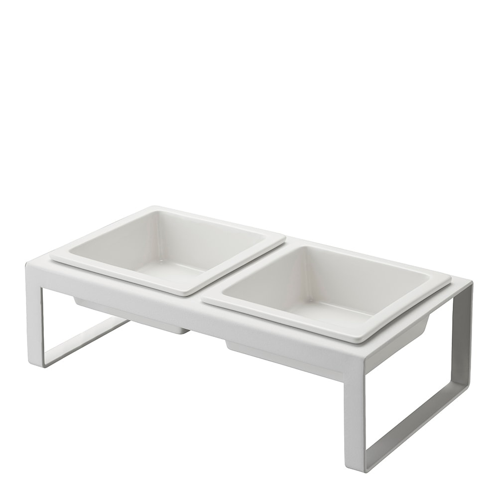 Tower Matbar till Husdjur 29x10 cm Vit