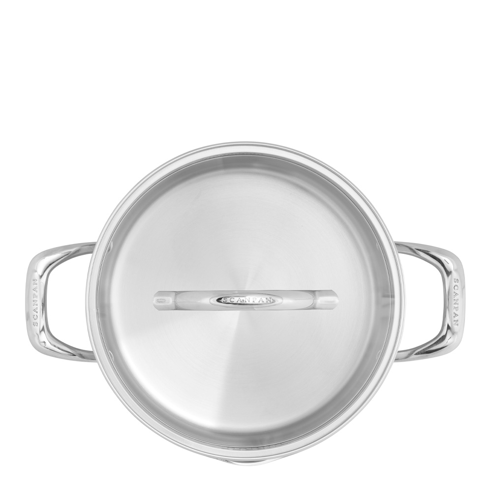 STS Gryta med lock 4,8 L Rostfri