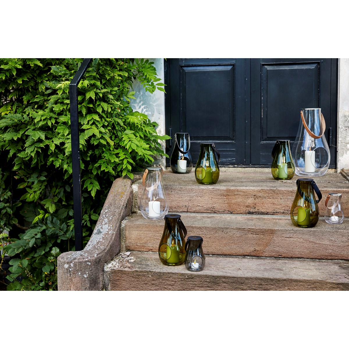 Design with light Lanterna 25 cm Olivgrön