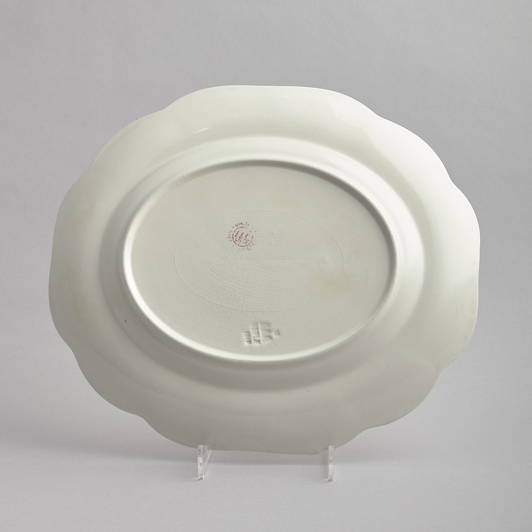 Röd Vinranka serveringsfat