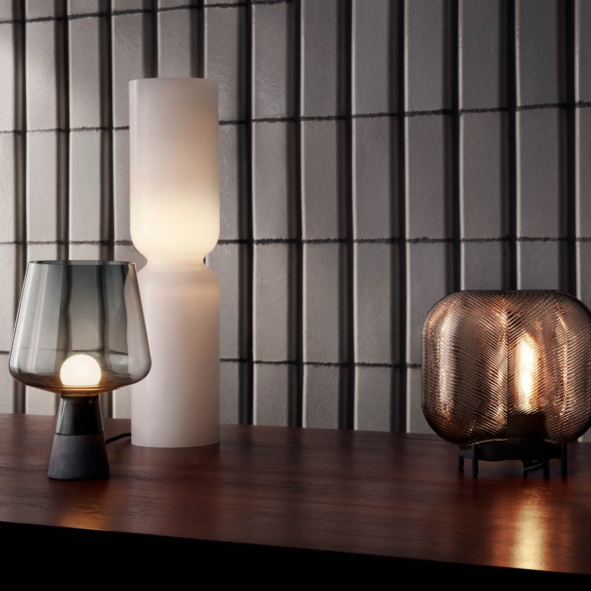 Lantern Lampa 60 cm Vit