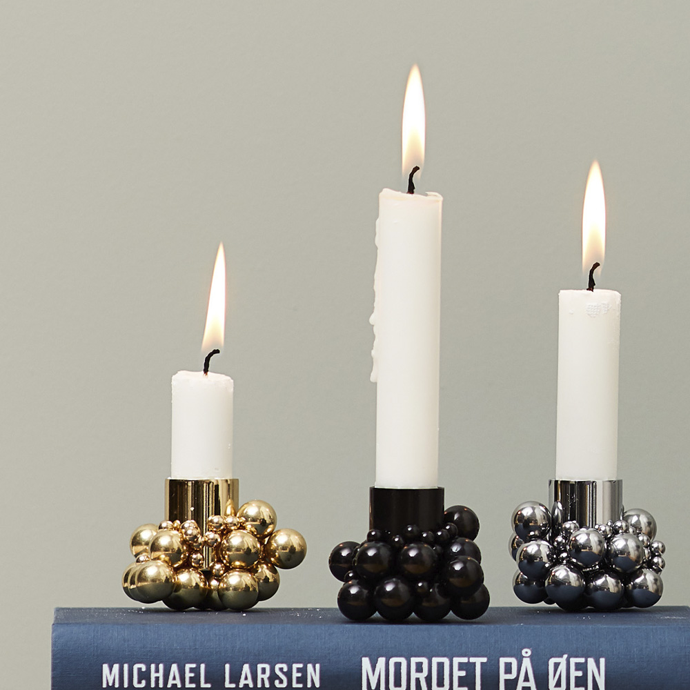 Molekyl Ljusstake magnetkulor Svart